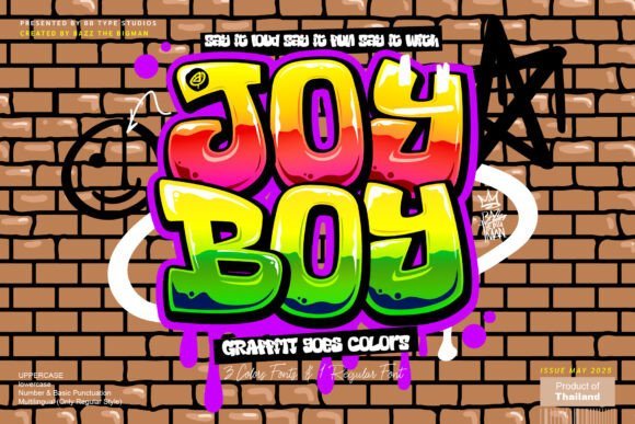 Joy Boy Font - Featured Image