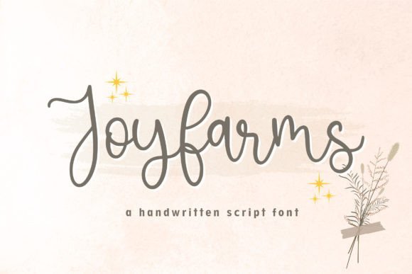 Joyfarms Font - Featured Image
