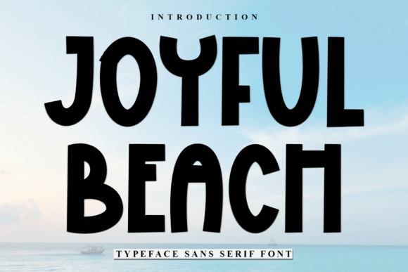 Joyful Beach Font - Featured Image