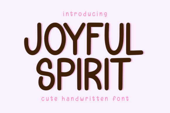 Joyful Spirit Font - Featured Image