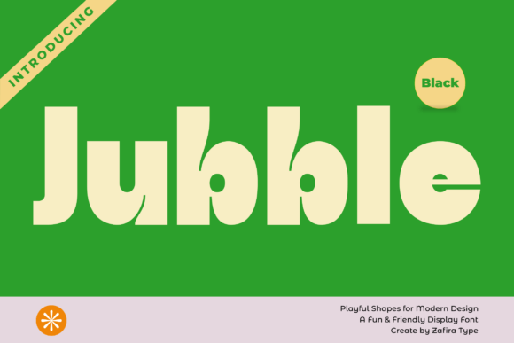 Jubble Font - Featured Image