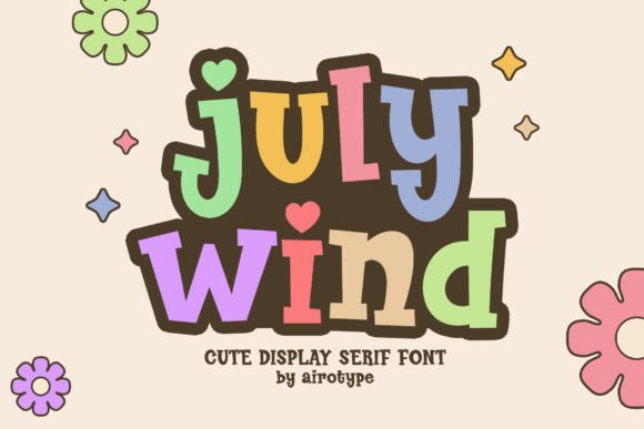 July Wind Font - Featured Image