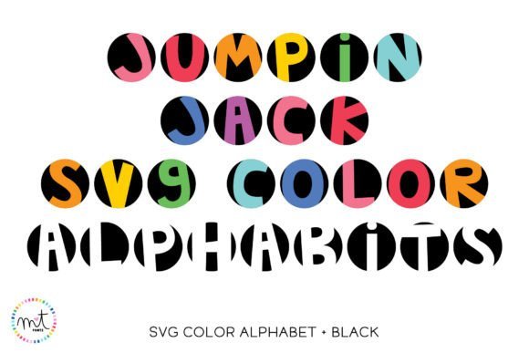 Jumpin' Jack Alphabits Font - Featured Image