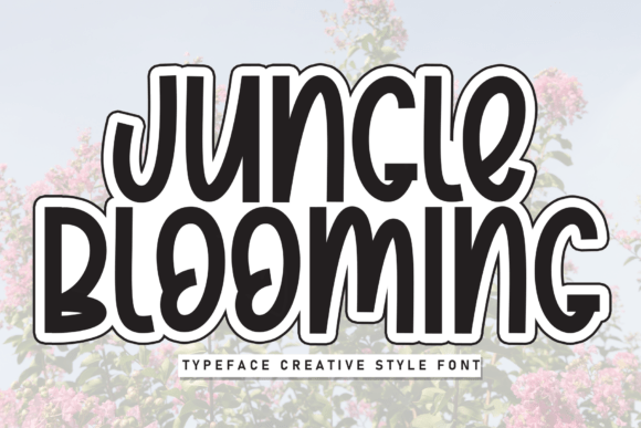 Jungle Blooming Font - Featured Image
