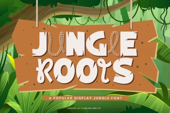 Jungle Roots Font - Featured Image