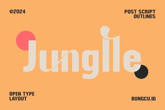 Junglle Font - Featured Image