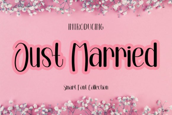 Just Married Font - Featured Image