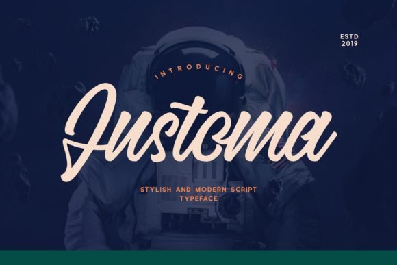 Justoma Font - Featured Image