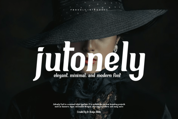 Jutonely Font - Featured Image