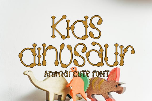 KIDS DINOSAUR Font - Featured Image