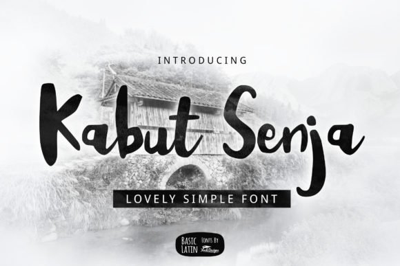 Kabut Senja Font - Featured Image