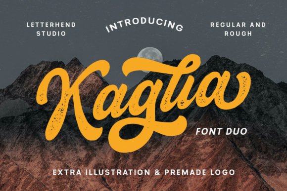 Kaglia Font - Featured Image