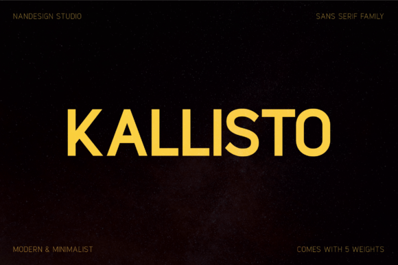 Kallisto Font - Featured Image