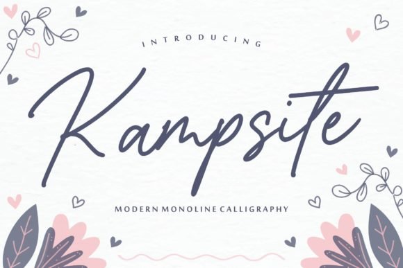 Kampsite Font - Featured Image