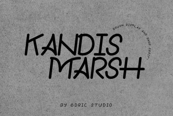 Kandis Marsh Font - Featured Image