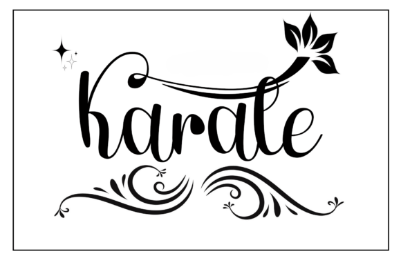 Karate Font - Featured Image