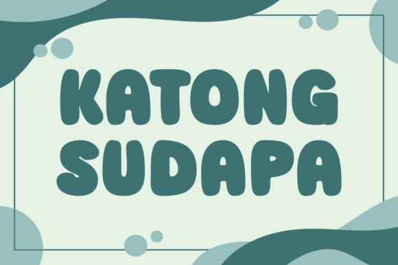 Katong Sudapa Font - Featured Image