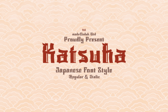 Katsuha Font - Featured Image