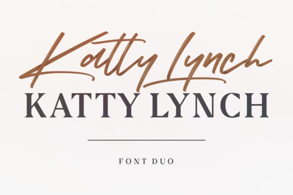 Katty Lynch Duo Font - Featured Image