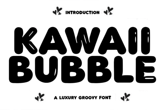 Kawaii Bubble Font - Featured Image