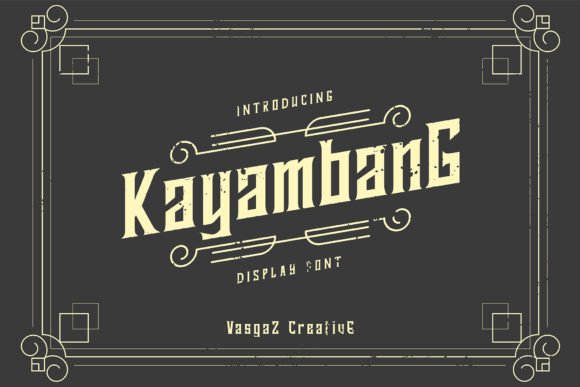 Kayambang Font - Featured Image