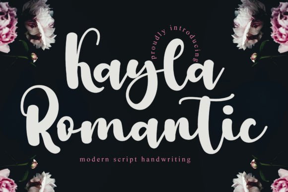 Kayla Romantic Font - Featured Image