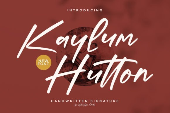 Kaylum Hutton Font - Featured Image