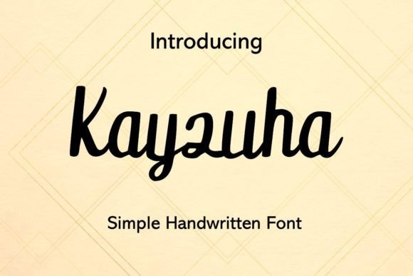 Kayzuha Font - Featured Image