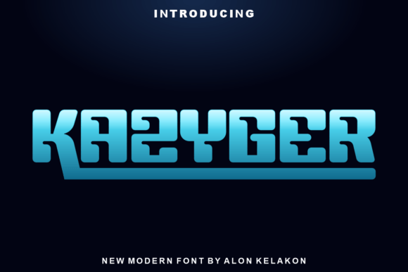 Kazyger Font - Featured Image
