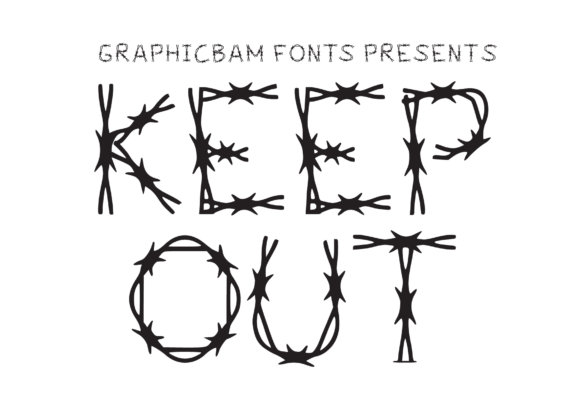 Keep out Font - Featured Image