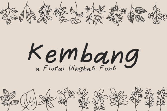 Kembang Font - Featured Image