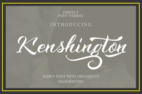 Kenshington Font - Featured Image