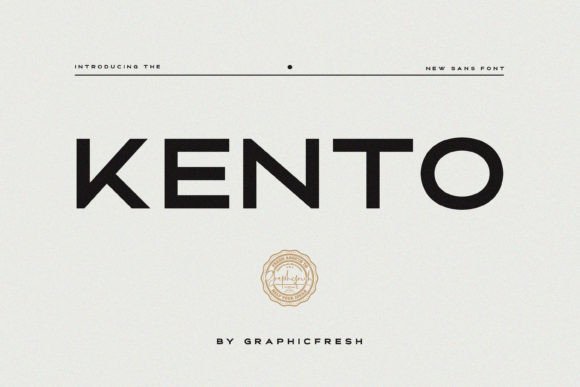 Kento Font - Featured Image