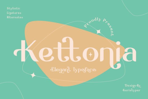 Kettonia Font - Featured Image