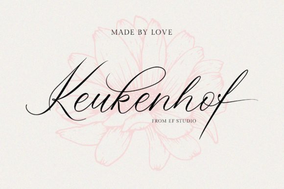 Keukenhof Font - Featured Image