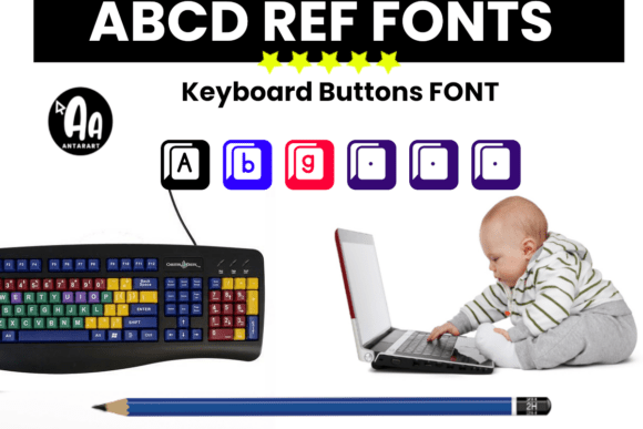 Keyboard Buttons Font - Featured Image