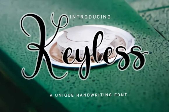 Keyless Font - Featured Image
