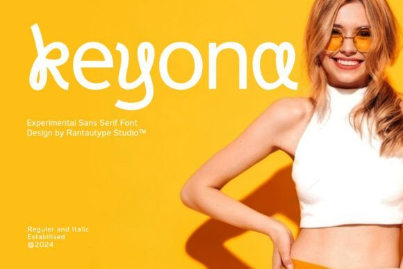 Keyona Font - Featured Image