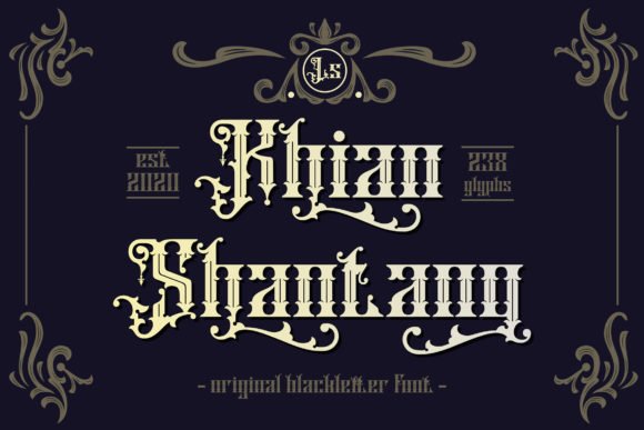 Khian Shantang Font - Featured Image
