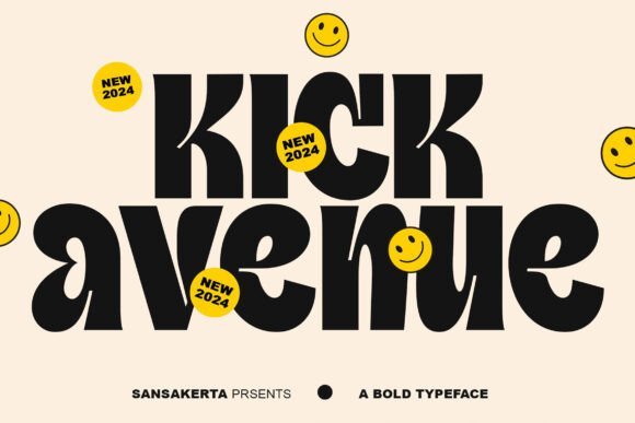 Kick Avenue Font - Featured Image
