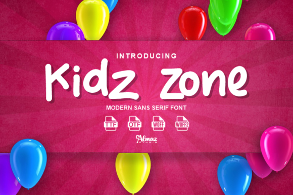 Kidz Zone Font - Featured Image