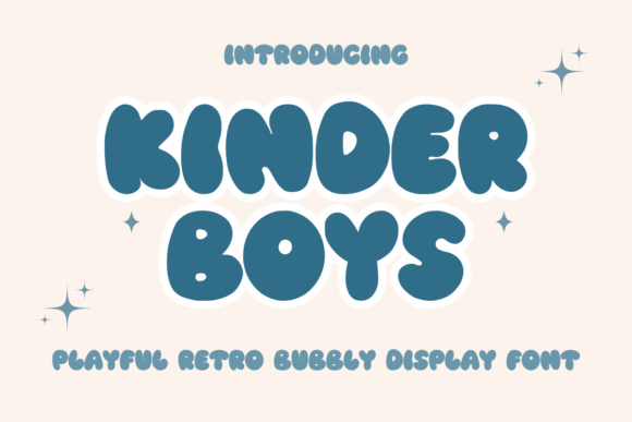 Kinder Boys Font - Featured Image