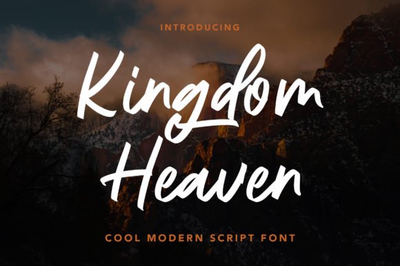 Kingdom Heaven Font - Featured Image