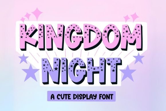 Kingdom Night Font - Featured Image