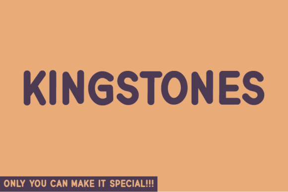 Kingstones Font - Featured Image