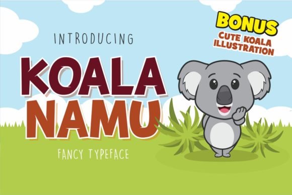Koala Namu Font - Featured Image