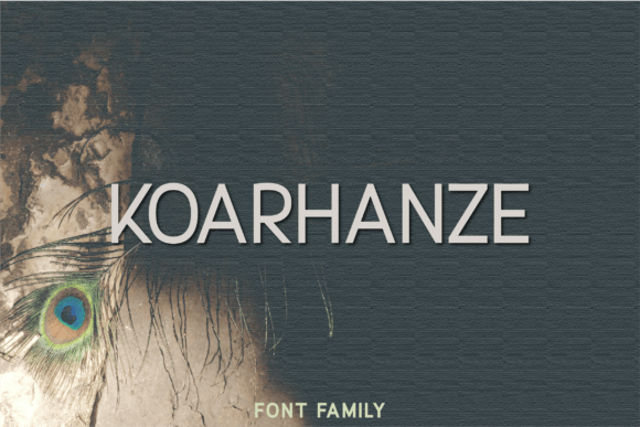 Koarhanze Font - Featured Image