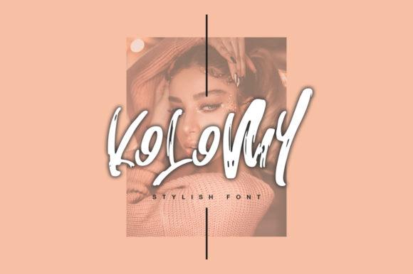 Kolomy Font - Featured Image
