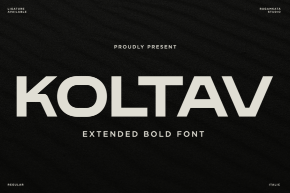 Koltav Font - Featured Image