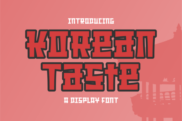 Korean Taste Font - Featured Image